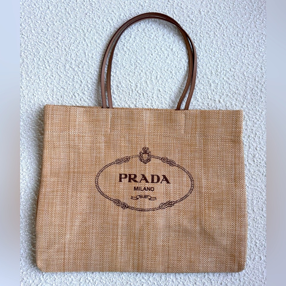 NEW Prada St. Barths VIP Exclusive M Shopping Tote Bag Blogger Favorite